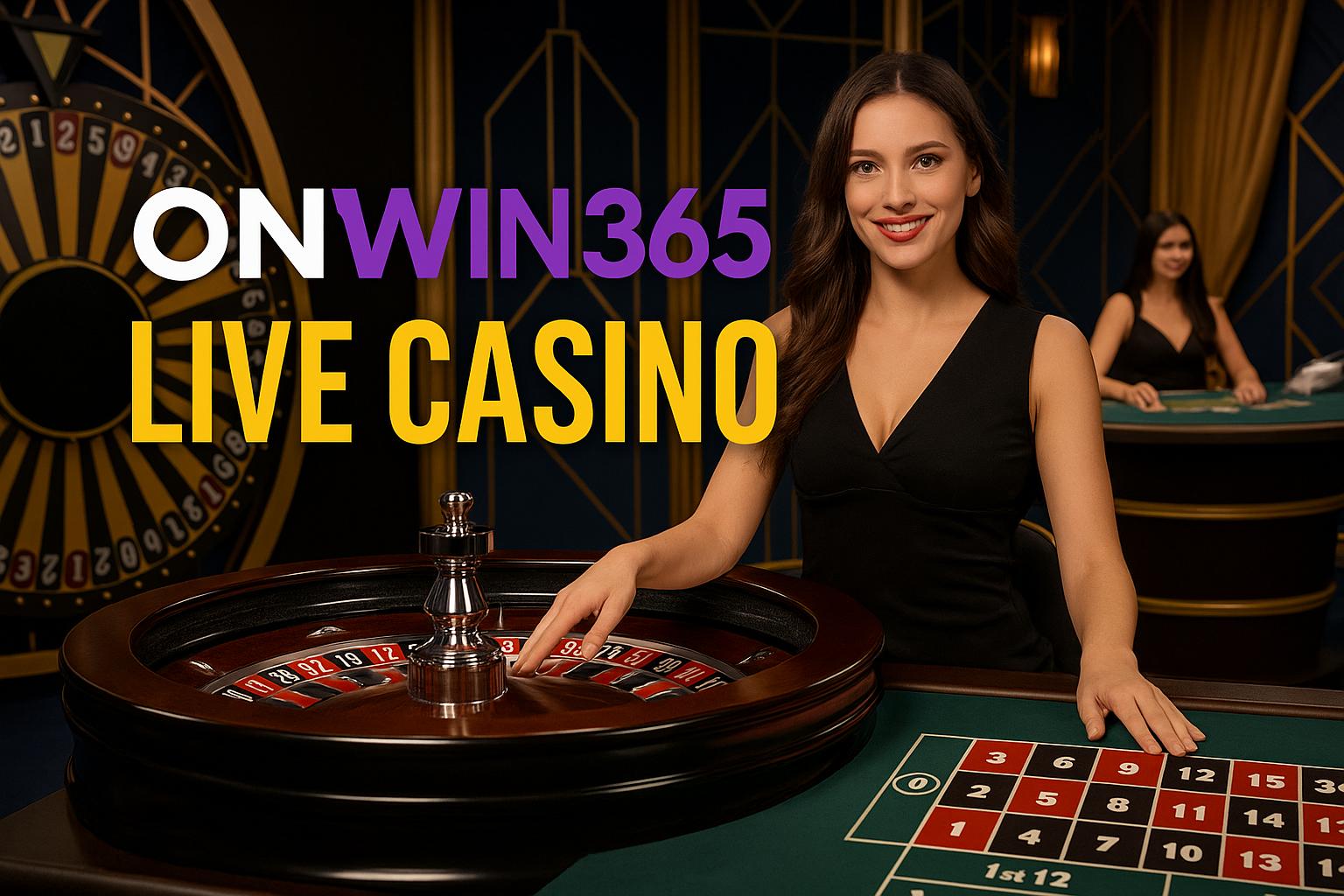 O ONWIN365 Live Casino lança promoções regularmente
