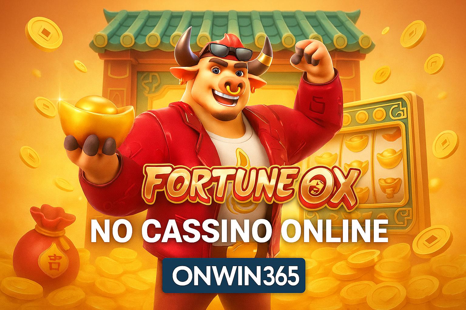 Fortune Ox no ONWIN365 - Aposte Agora e Reivindique Seus Ganhos